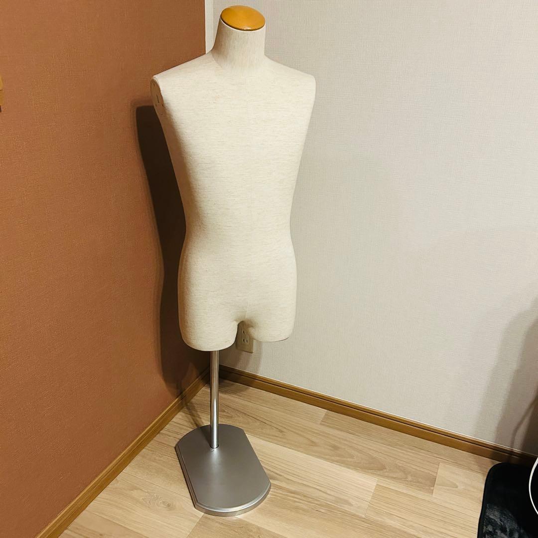 【yachi】布製 トルソー マネキン 成人男性