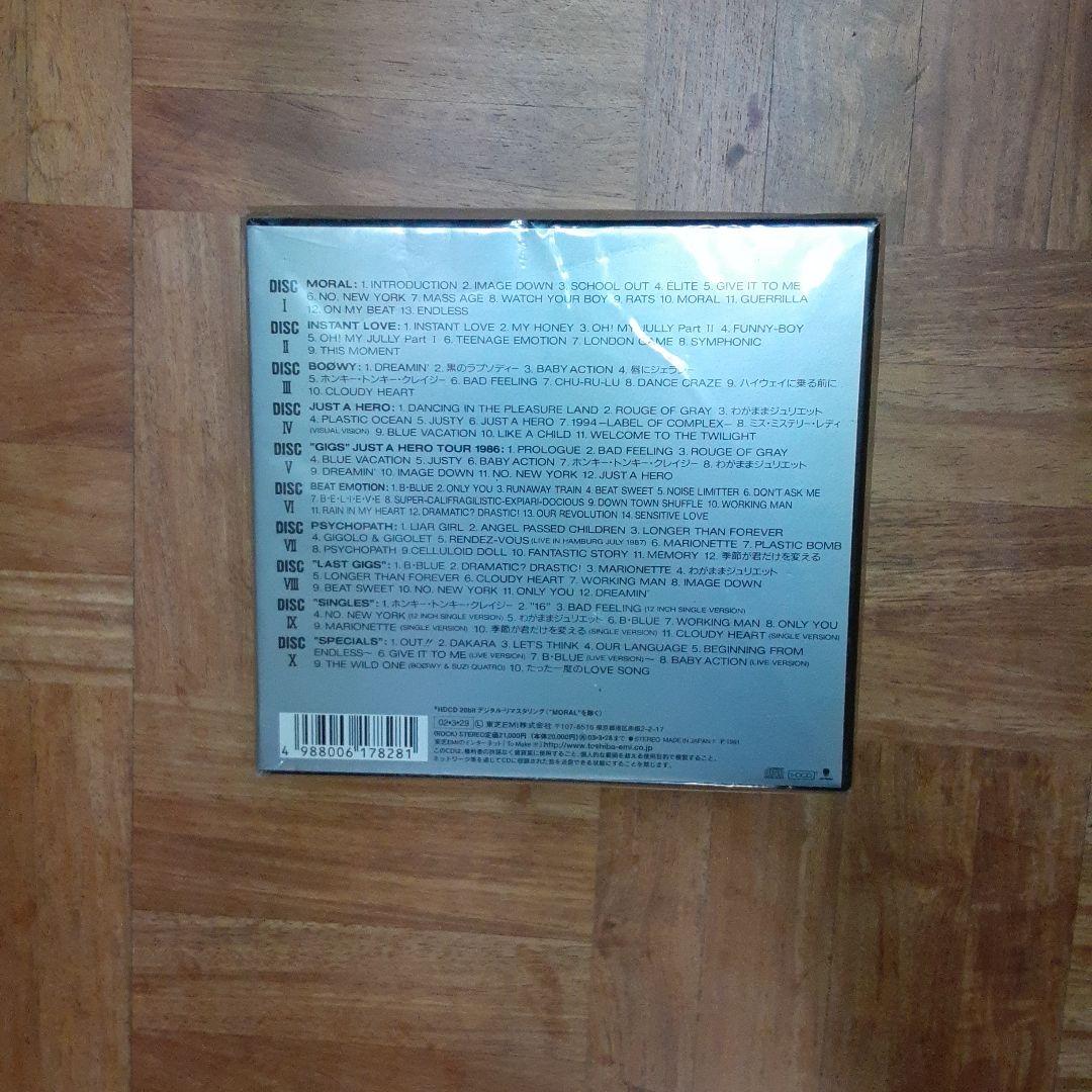 「BOØWY/ BOØWY COMPLETE～CD10枚組未使用品 」