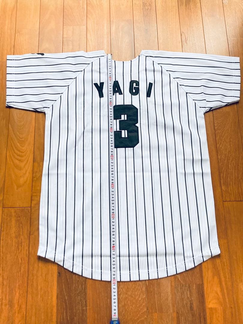 tomo　未使用　阪神タイガース　八木裕　ユニフォーム メンズL 刺繍八木
