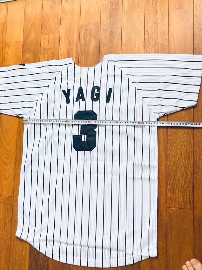 tomo　未使用　阪神タイガース　八木裕　ユニフォーム メンズL 刺繍八木