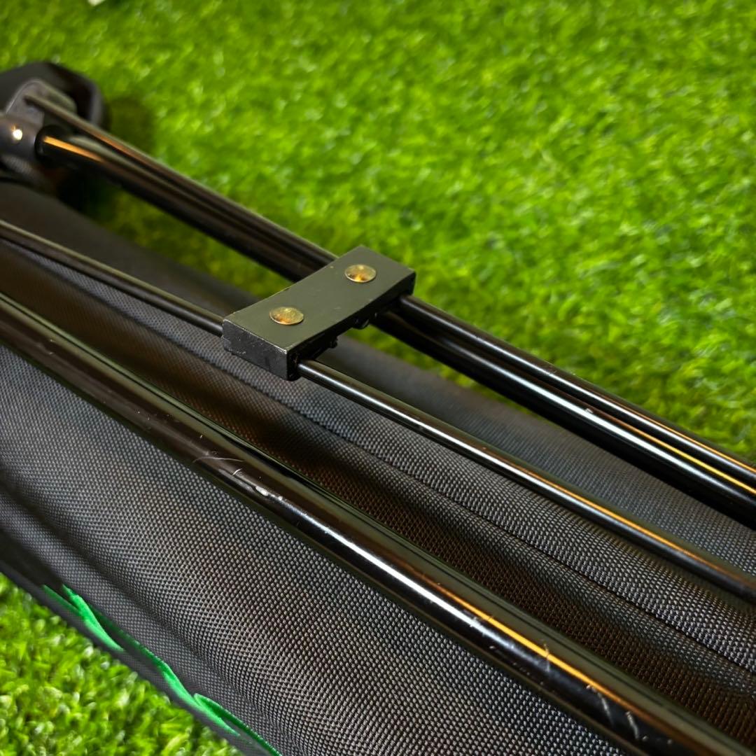 BEAMS GOLF クラブケース スタンド付き キャディバッグ ブラック