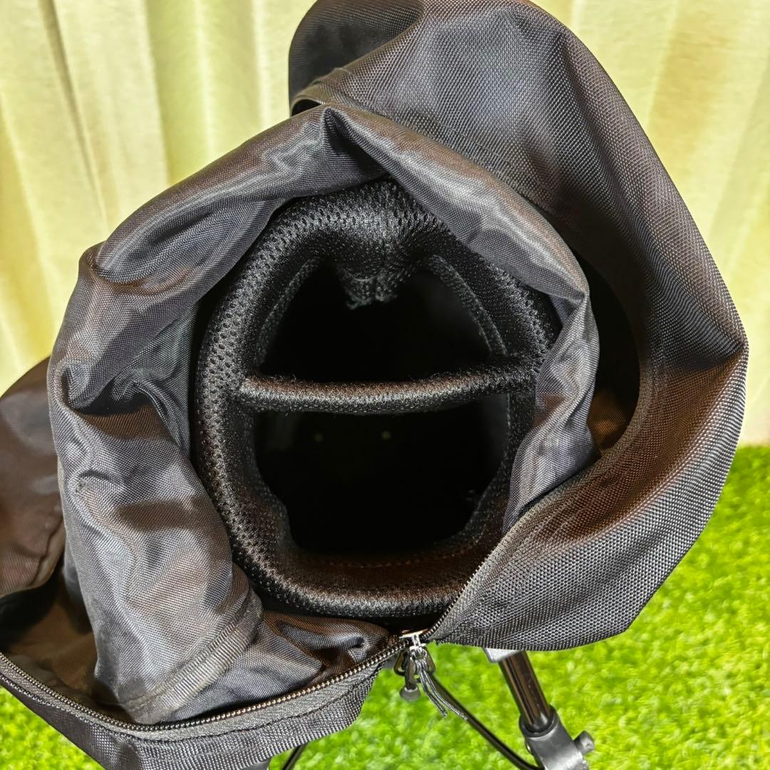 BEAMS GOLF クラブケース スタンド付き キャディバッグ ブラック