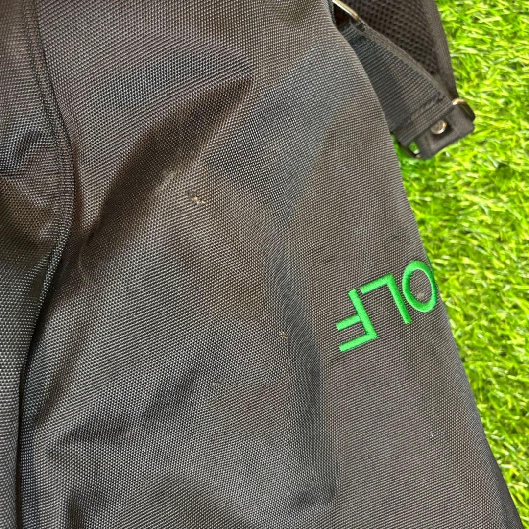 BEAMS GOLF クラブケース スタンド付き キャディバッグ ブラック