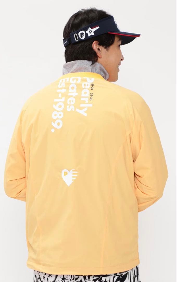 2024年モデルパーリーゲイツオレンジウインドブレーカー長袖ジャケット サイズ7