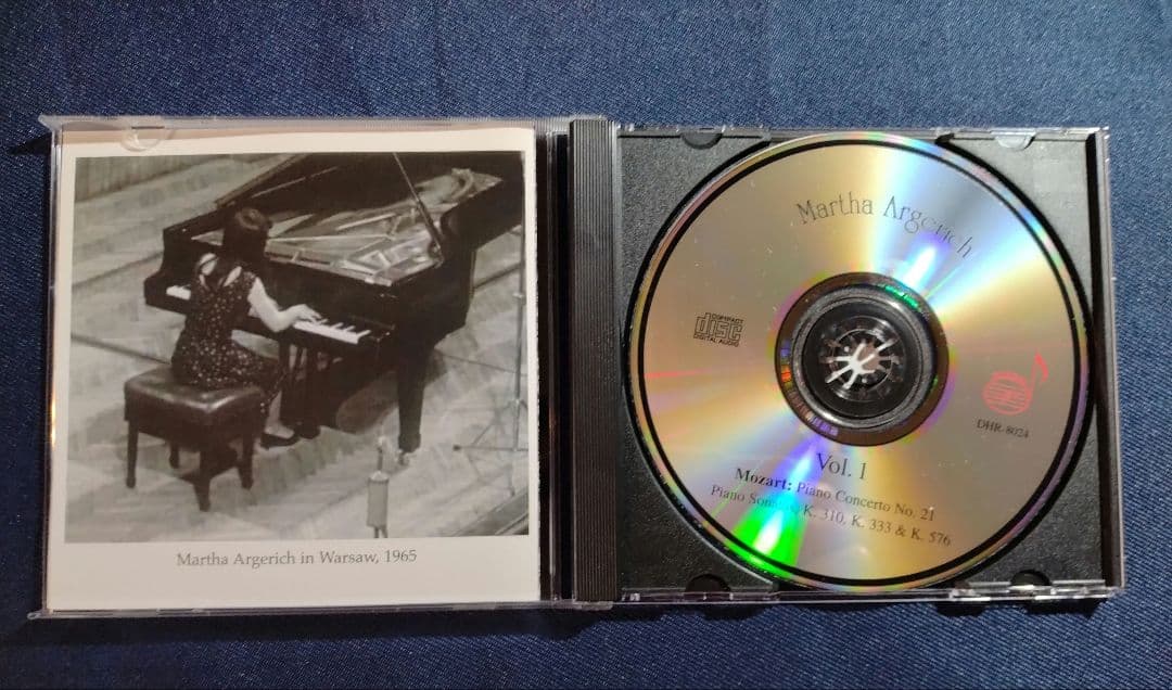 アルゲリッチ
モーツァルト
ピアノ協奏曲
ライブ　3点セット