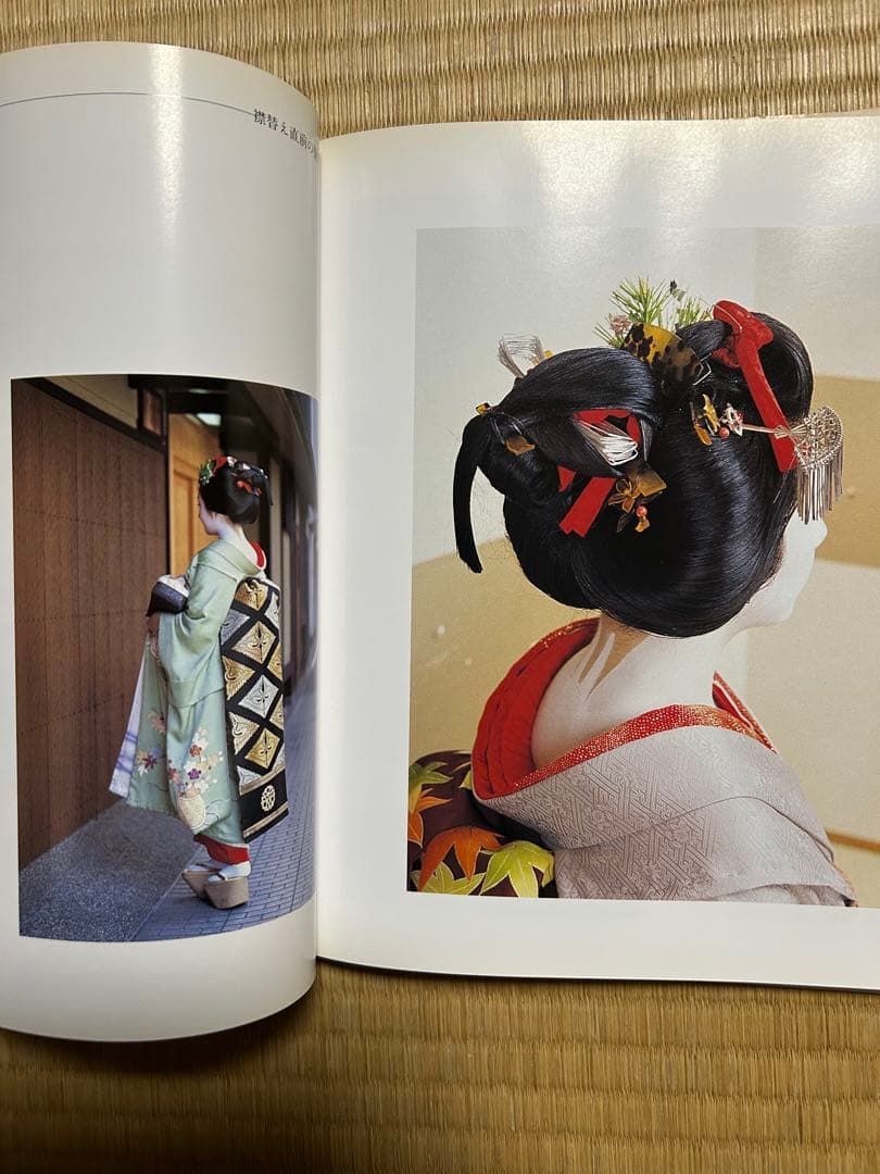 舞妓の髪型 京　先斗町　石原哲男　写真集