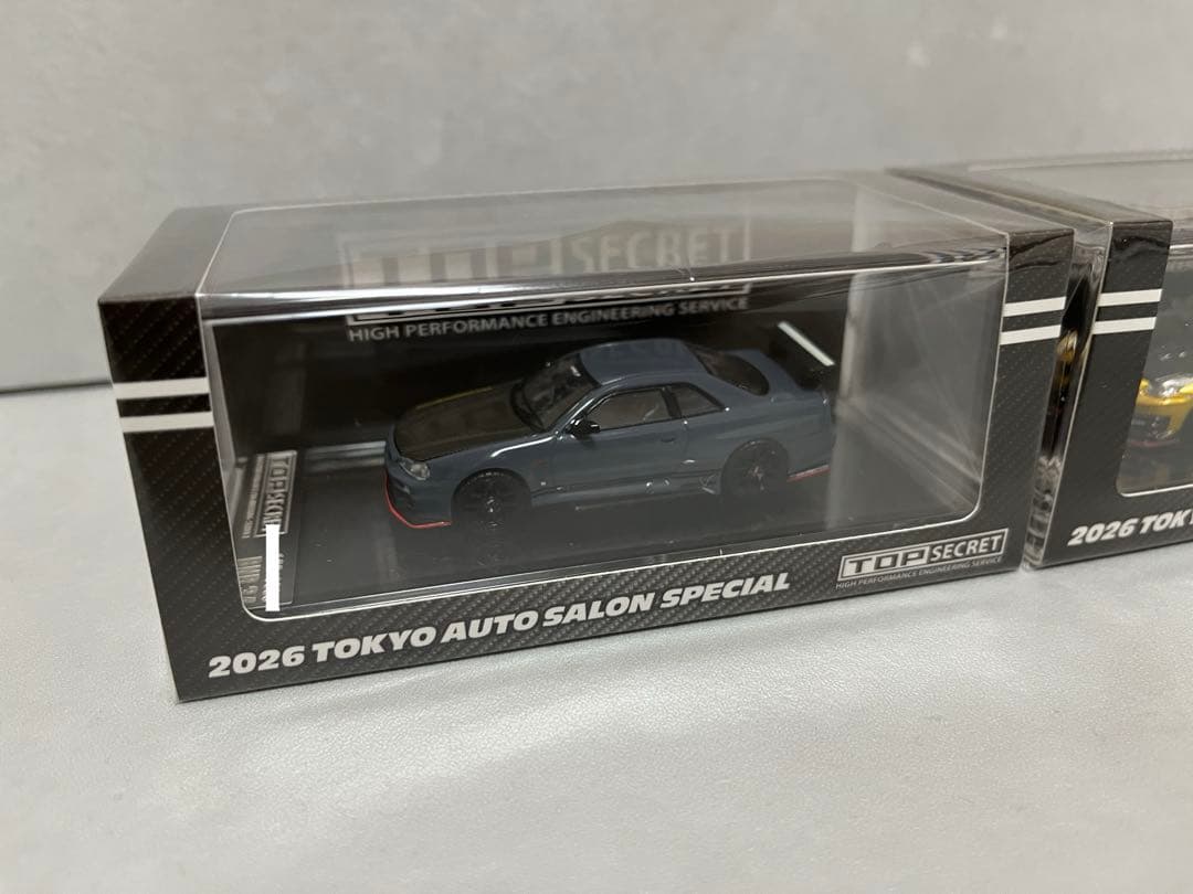 東京オートサロン2026限定999台限定 1/64 GT-R R35 R34