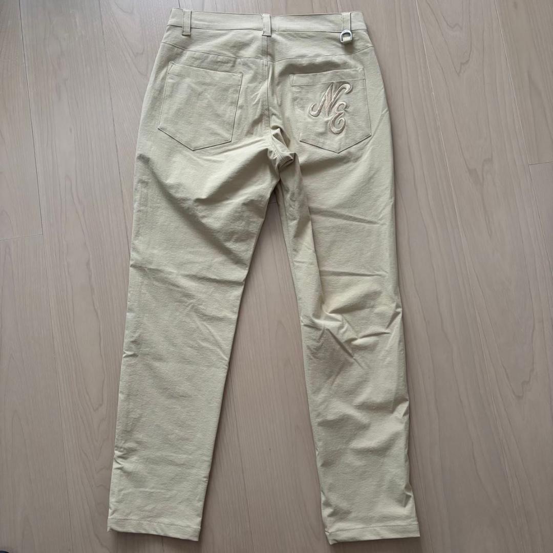 テーパード ストレッチパンツ Classic Logo ベージュ