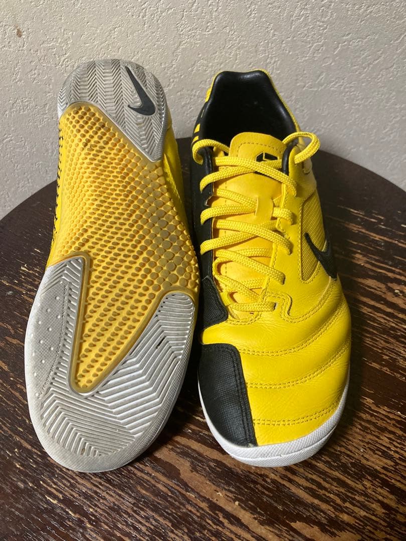 NIKEナイキ5 エラスティコ プロ(イエロー)26.0cm フットサルシューズ