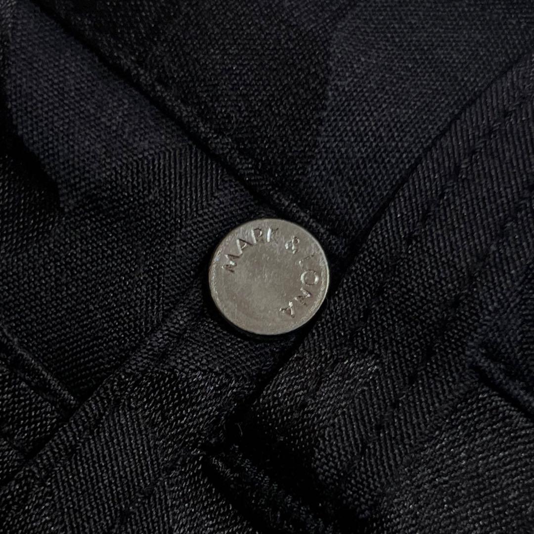 美品 人気 MARK&LONA スカルカモ ジャガード ゴルフ ロングパンツ M