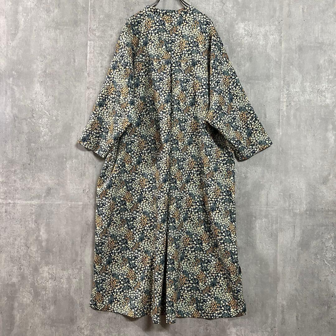 美品JOURNALSTANDARDLUXE ハリ感と落ち感プリントワンピースF