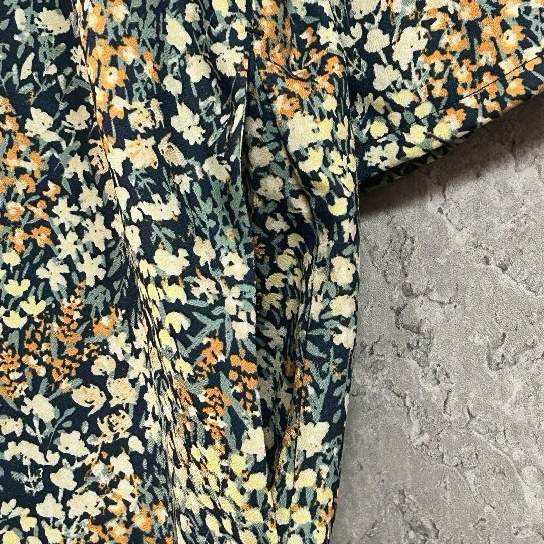 美品JOURNALSTANDARDLUXE ハリ感と落ち感プリントワンピースF