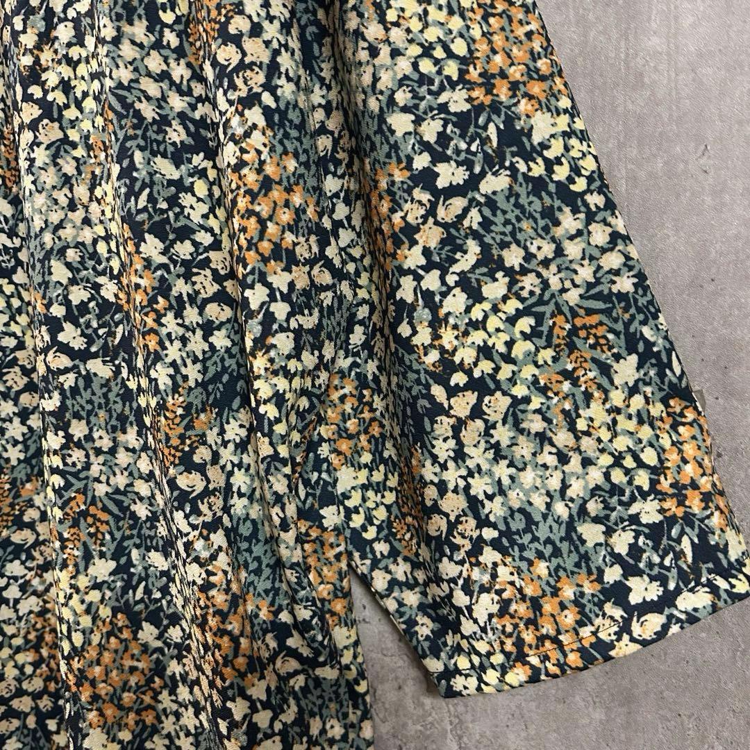 美品JOURNALSTANDARDLUXE ハリ感と落ち感プリントワンピースF