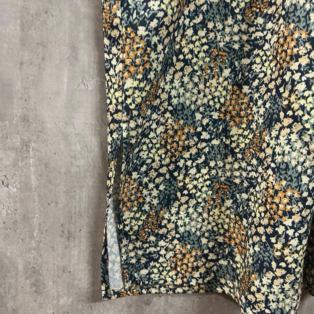 美品JOURNALSTANDARDLUXE ハリ感と落ち感プリントワンピースF