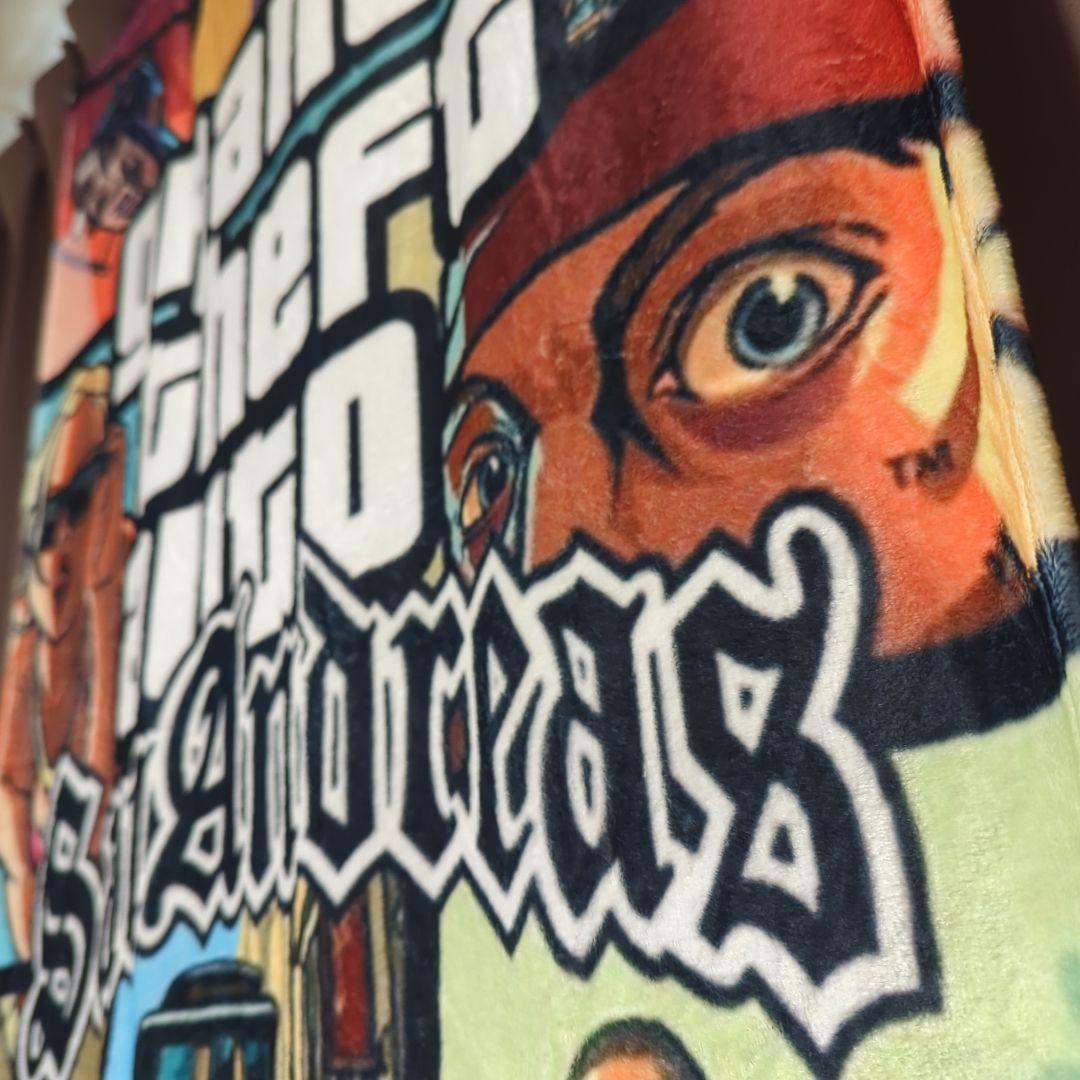 GTA SanAndreas サンアンドレアス　特大ブランケット