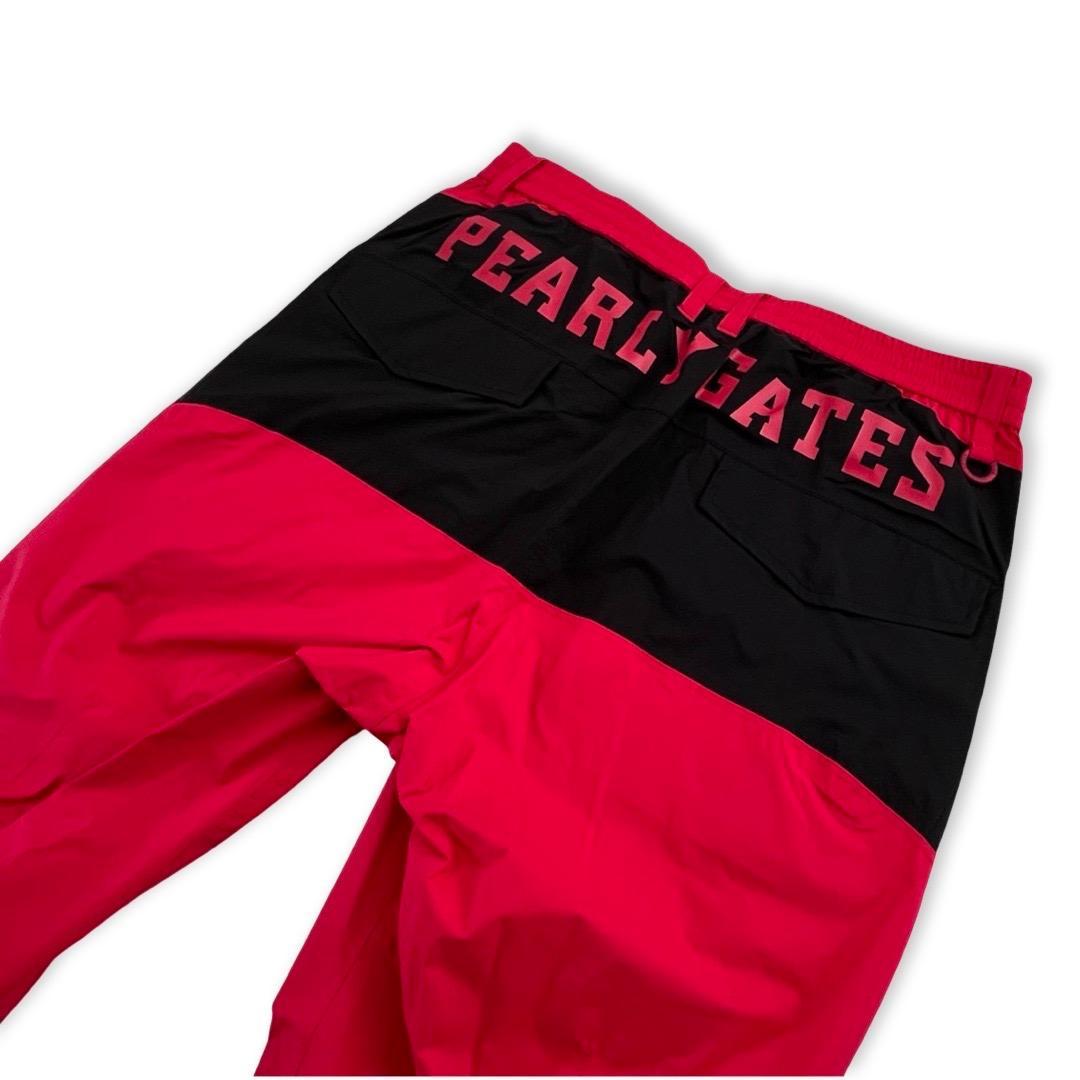 730 パーリーゲイツ メンズ レインウェア 上下セット ピンク サイズ5 L