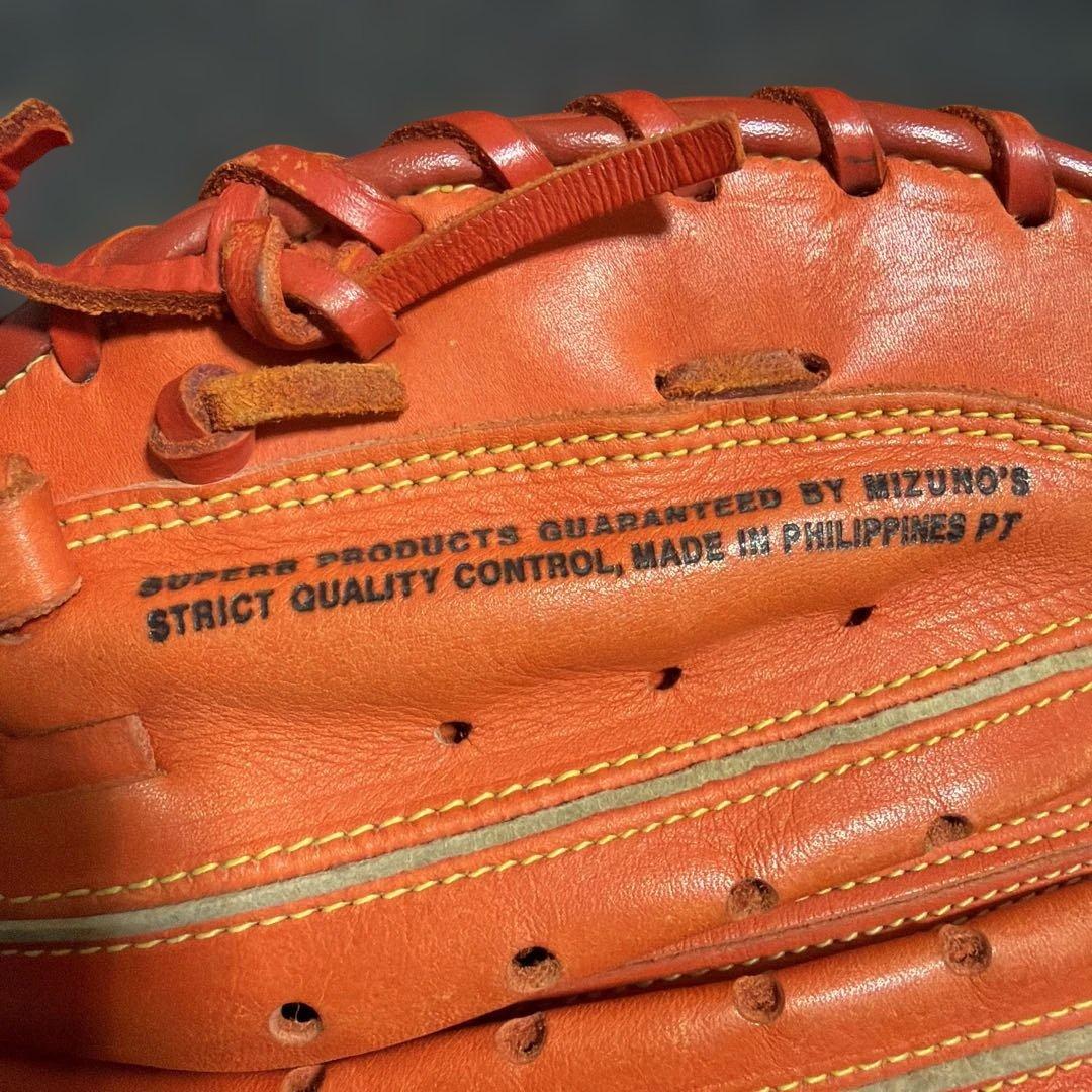 Mizuno Select9 軟式グローブ オレンジ
