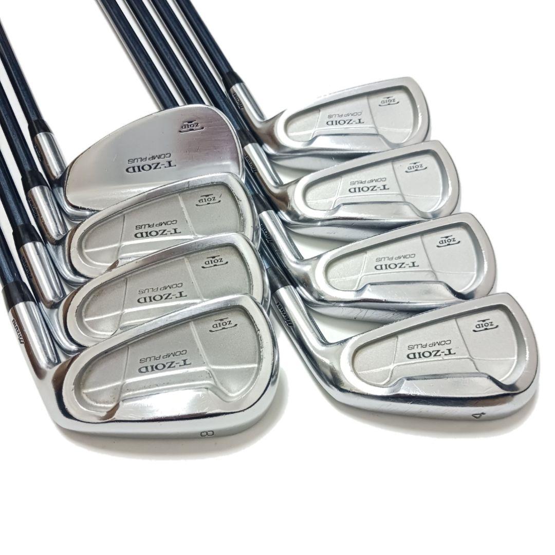 「ミズノ」T-ZOID COMP PLUS アイアンセット フレックスR