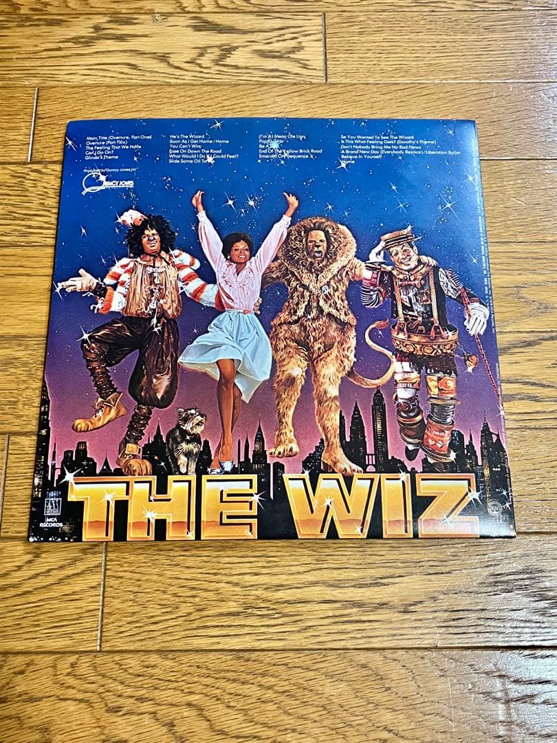 THE WIZ オリジナル・サウンドトラック レコード 帯付 【特価】中古