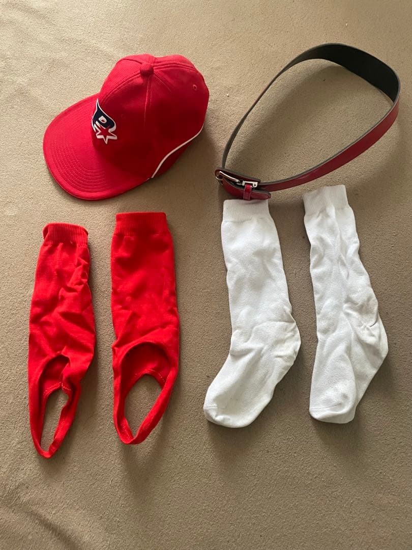 ポルテ PORTE野球ユニフォームセット PORT レッド 160cm