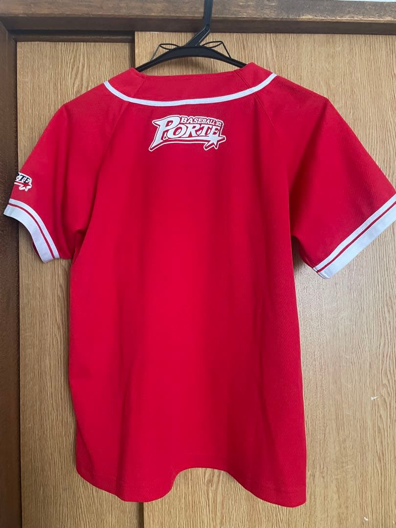 ポルテ PORTE野球ユニフォームセット PORT レッド 160cm