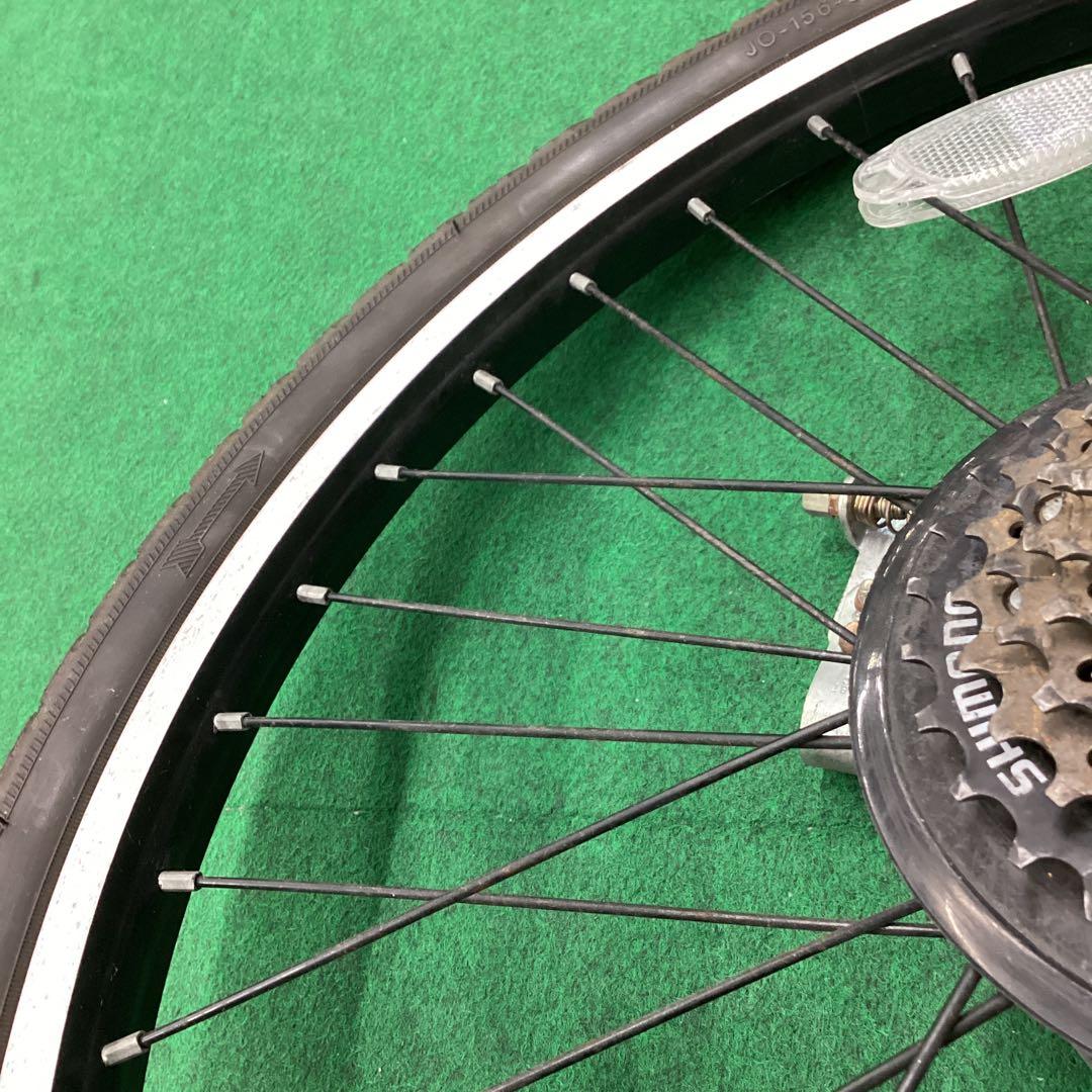 アルミリム　22×1.75 タイヤ付 外装6段　バンドブレーキ　22インチ