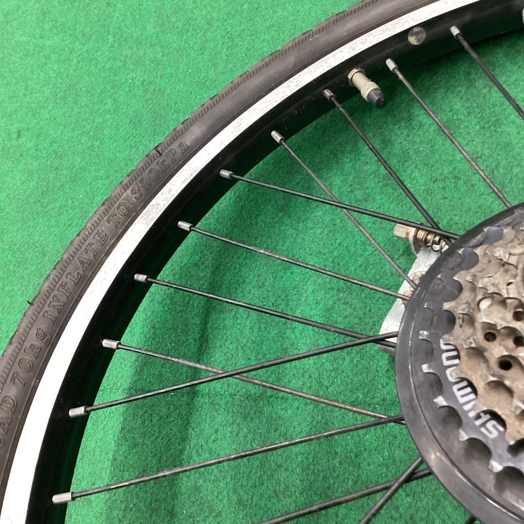 アルミリム　22×1.75 タイヤ付 外装6段　バンドブレーキ　22インチ