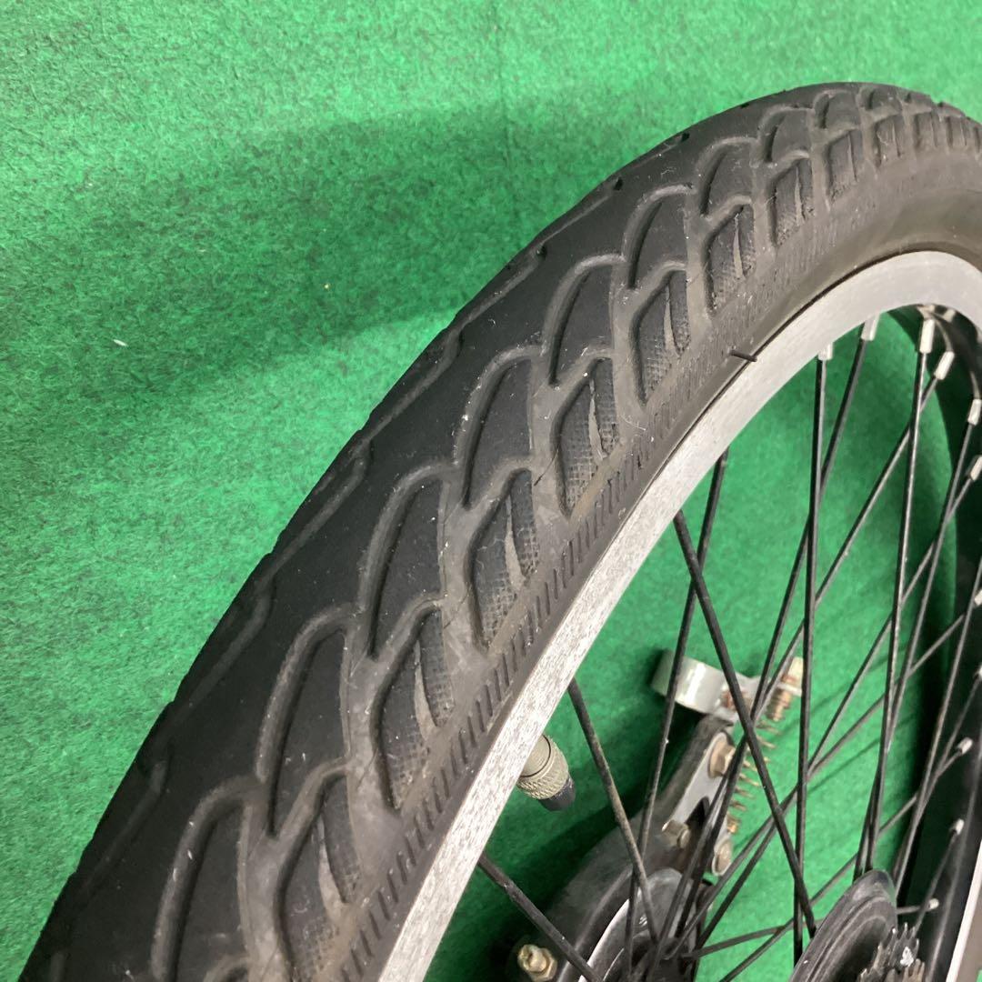 アルミリム　22×1.75 タイヤ付 外装6段　バンドブレーキ　22インチ