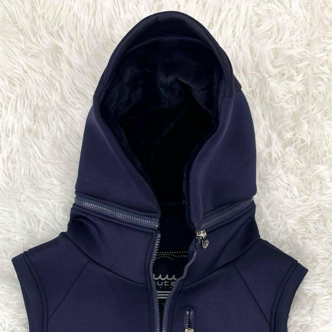 【美品】ムータマリン ボンディングベスト・ダウンベスト・フリースライニング・S