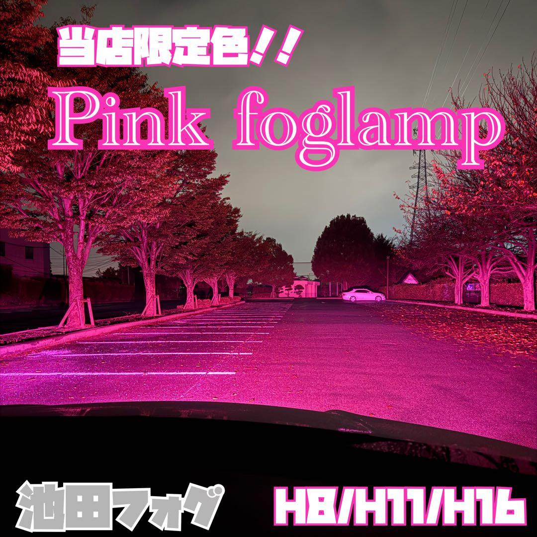 超爆光 ブルー＆ピンクフォグランプ!!当店限定色!!