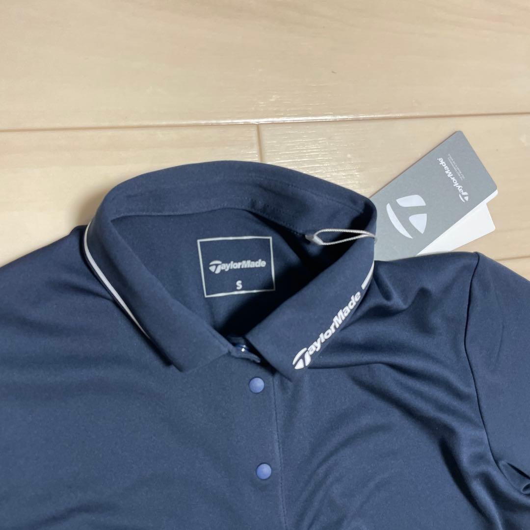 【新品】テーラーメイド コンストラストリブ ポロシャツ Sサイズ