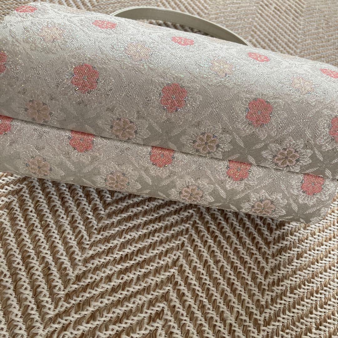 8/30限定SALE● 花柄バッグと刺繍入り草履のセット　　成人式　卒業式