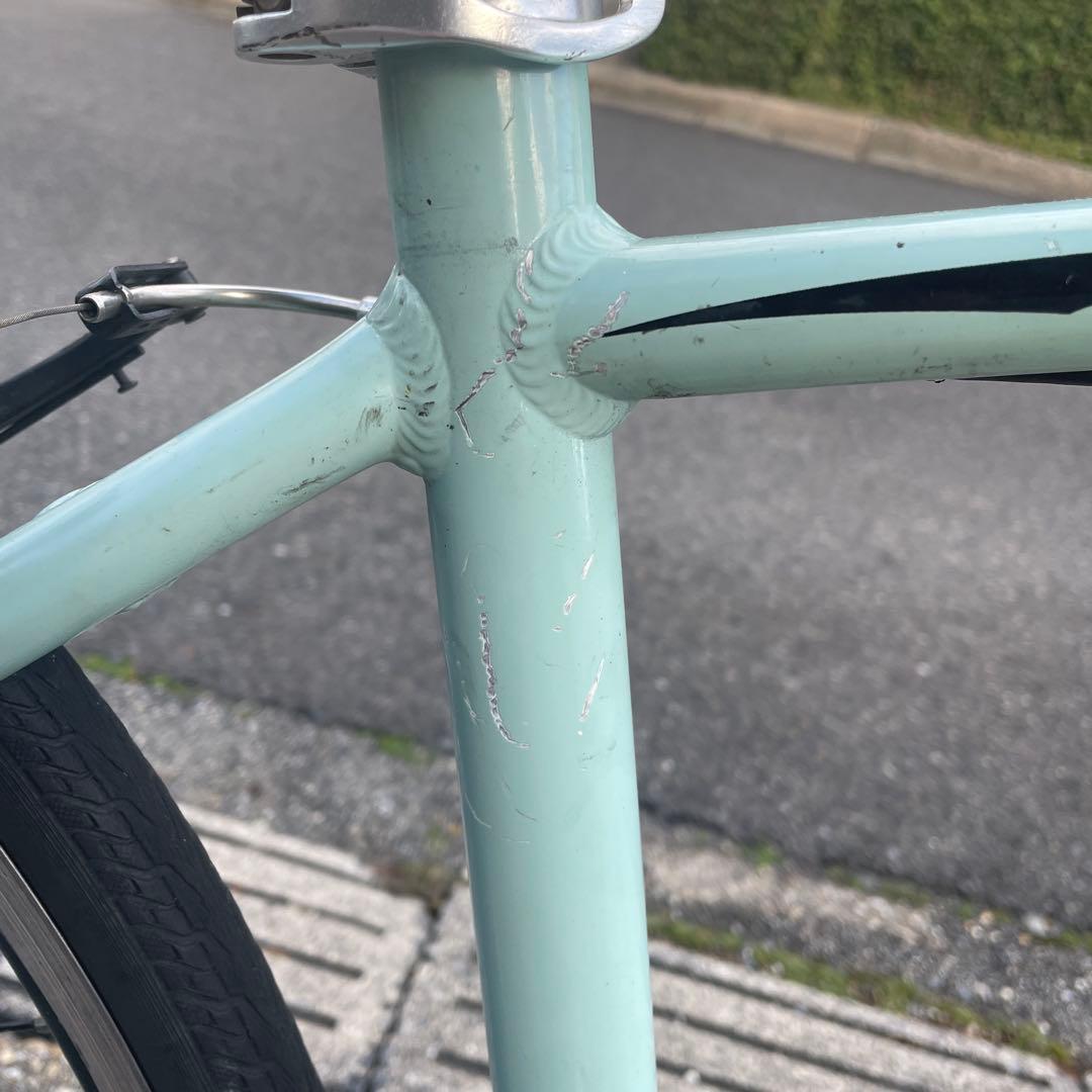 クロスバイク　8速フロントシングル