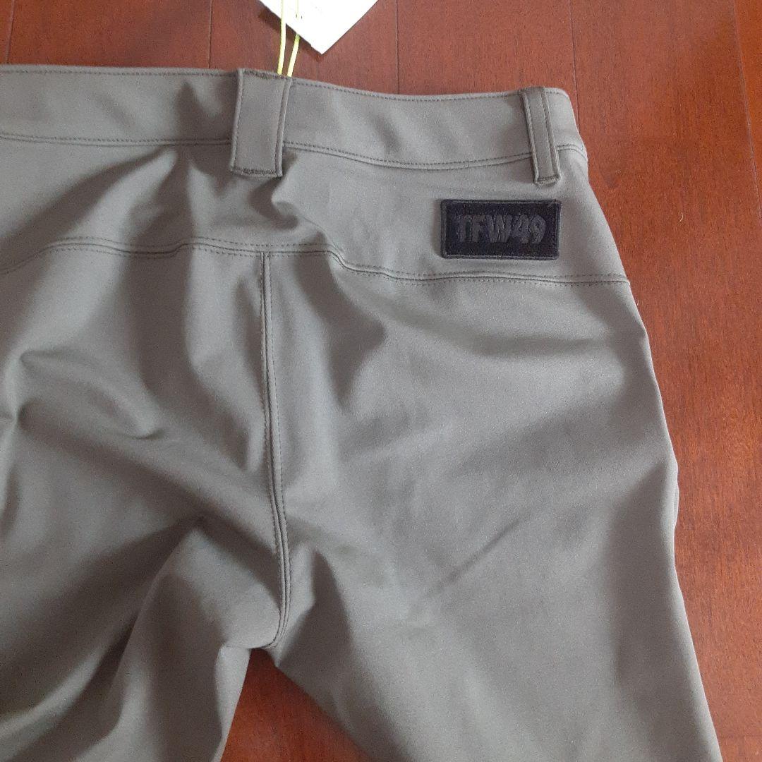 新品　タグ付き　TFW49 レディース　オリーブカーキ スリムパンツS