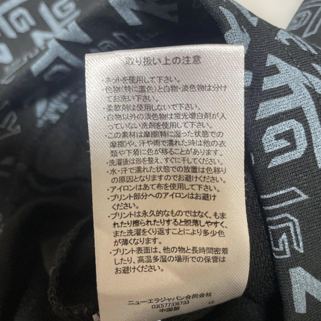 美品 NEW ERA GOLF ニューエラ 長袖モックネックシャツ M 総柄