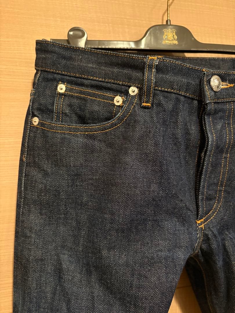 【美品】APCデニムセットアップ 2nd ジャケット セルビッチ 上下