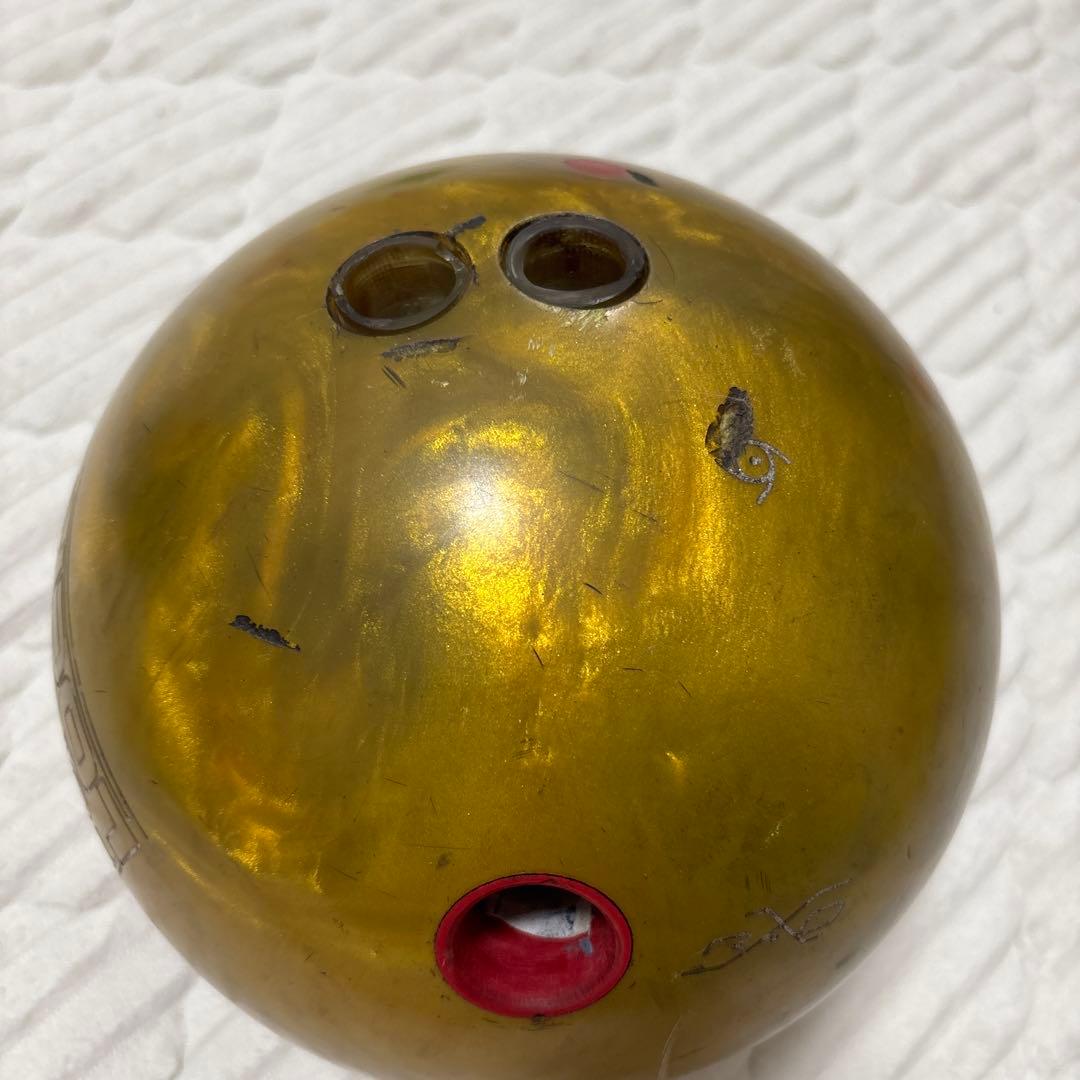 STORM FOREST LOCK ボウリングボール ゴールド