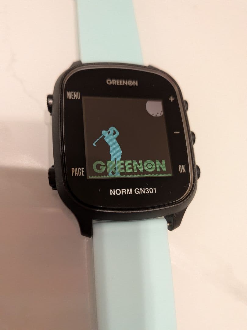 【美品】GREENON ゴルフウォッチ NORM GN301