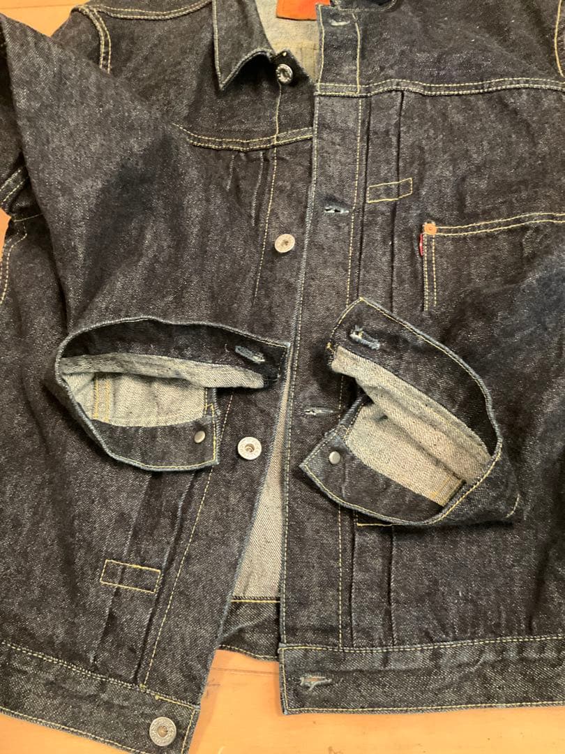 TCB Jeans s40s大戦デニムジャケット　サイズ44 Tバック
