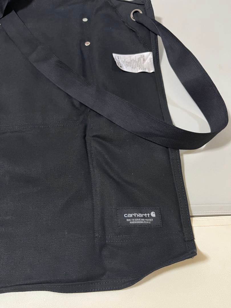 Carhartt エプロン 新品未使用 タグ付き ブラック ダックエプロン