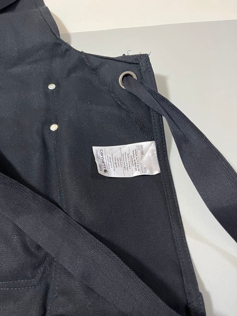 Carhartt エプロン 新品未使用 タグ付き ブラック ダックエプロン