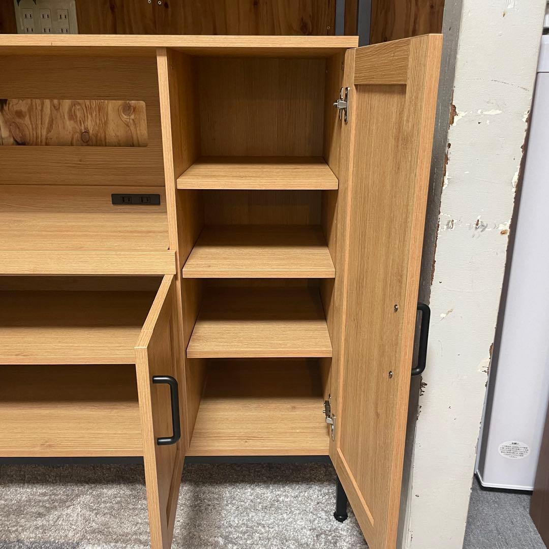 都内23区送料無料✨ヴィンテージ食器棚✨ 幅93.5cm