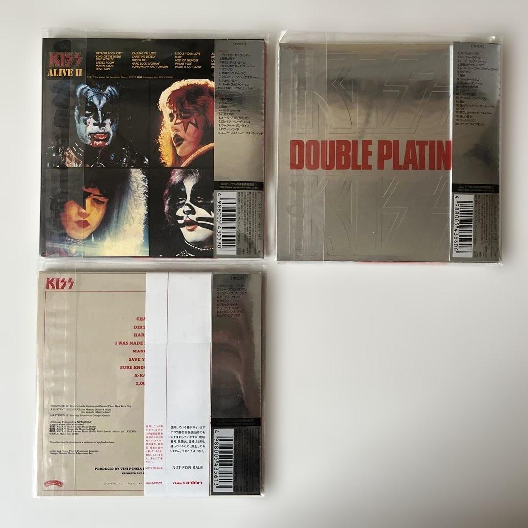 キッス/紙ジャケットCD10種ボックスセット＋DU特典巻き帯・デフジャケ1種
