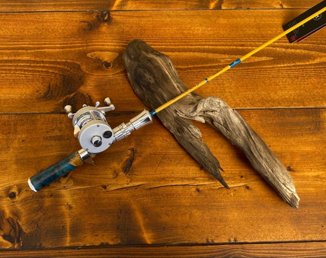 トラウトロッド　ベイトロッド　C562UL ウッドグリップ スタビライズドウッド