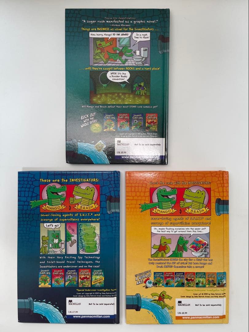 InvestiGators シリーズ英語絵本11冊セット　ハードカバー