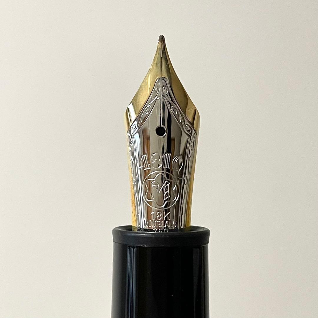 モンブラン マイスターシュテュック ソリテール 146 ステンレス18K ニブF