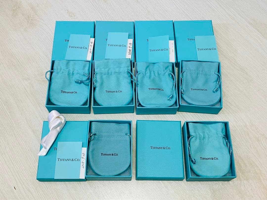 Tiffany & Co. アクセサリー空箱10個セット　現行品