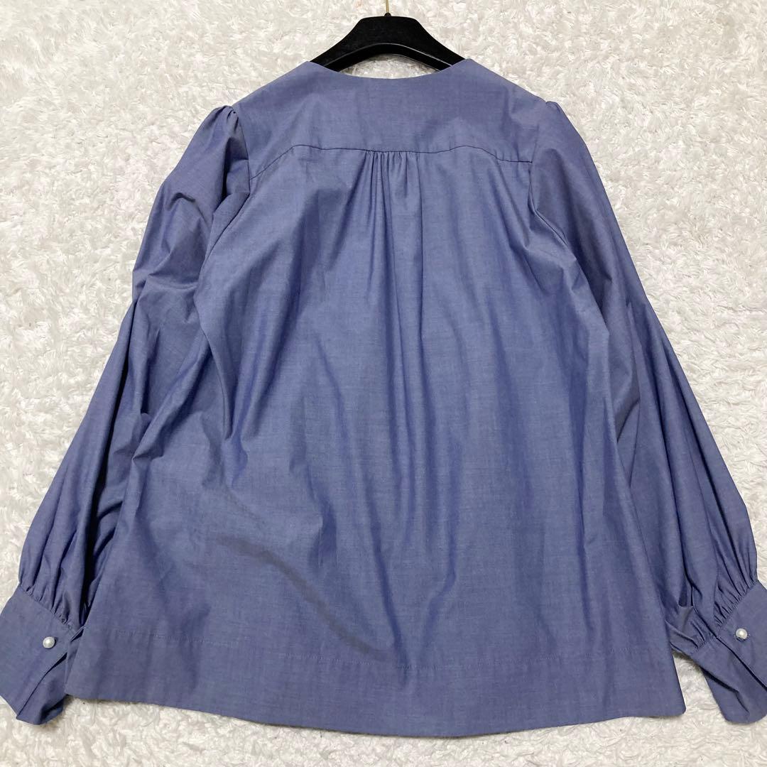 極美品♡ NEMIKA パールブラウス 長袖 カットソー フリル サイズ2