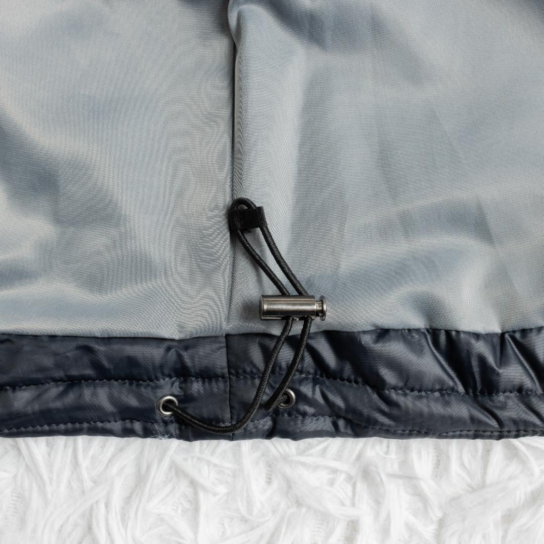 美品 ランバンスポール ゴルフ 中綿ワンピース ベスト 保温 ベルト付 38