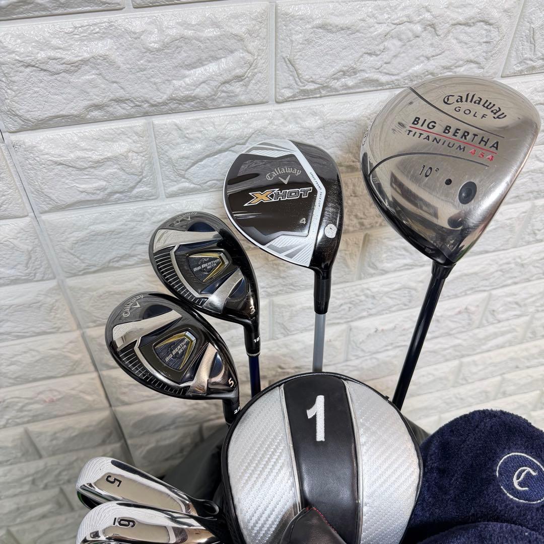 ゴルフセット　豪華　キャロウェイ　BIGBERTHA BETA ラウンド仕様
